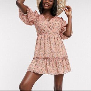 NWT Miss Selfridge Floral Mini Dress Size 10